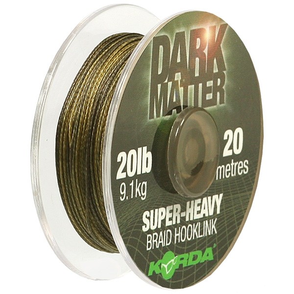 Поводковый материал Korda Dark Matter Braid 15 lb 20 м