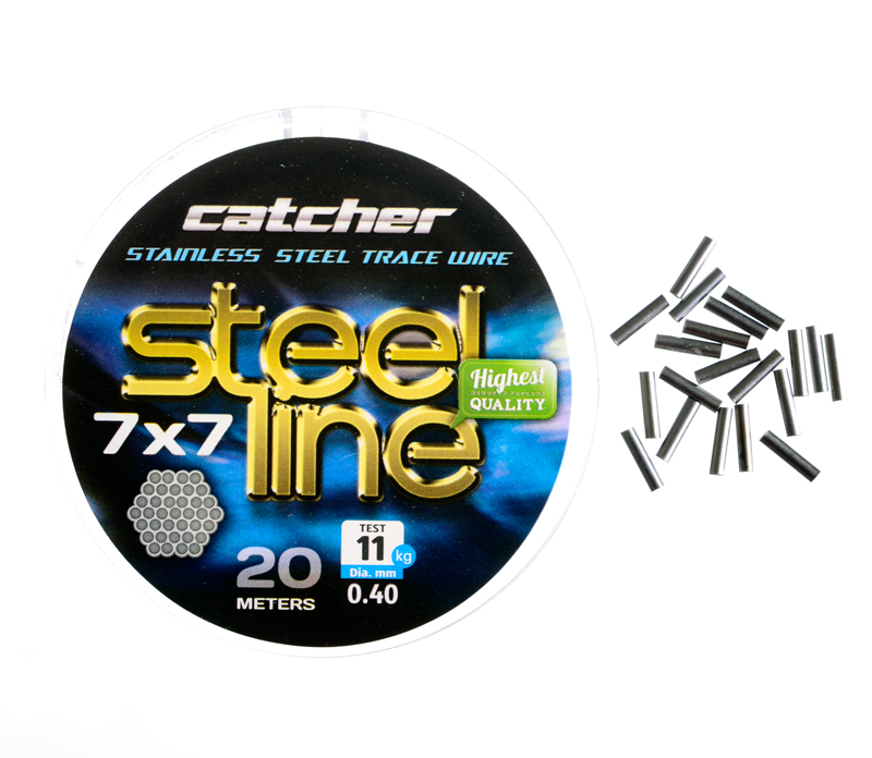 Поводковий матеріал Catcher Stainless Steel 1x49 (0.30 мм)