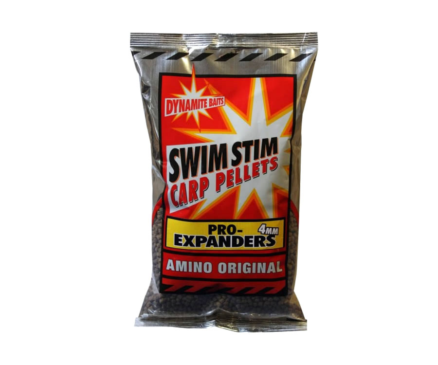 Пелетс Dynamite Baits Swim Stim Pro-Expanders Original Amino 6 мм 350 г
