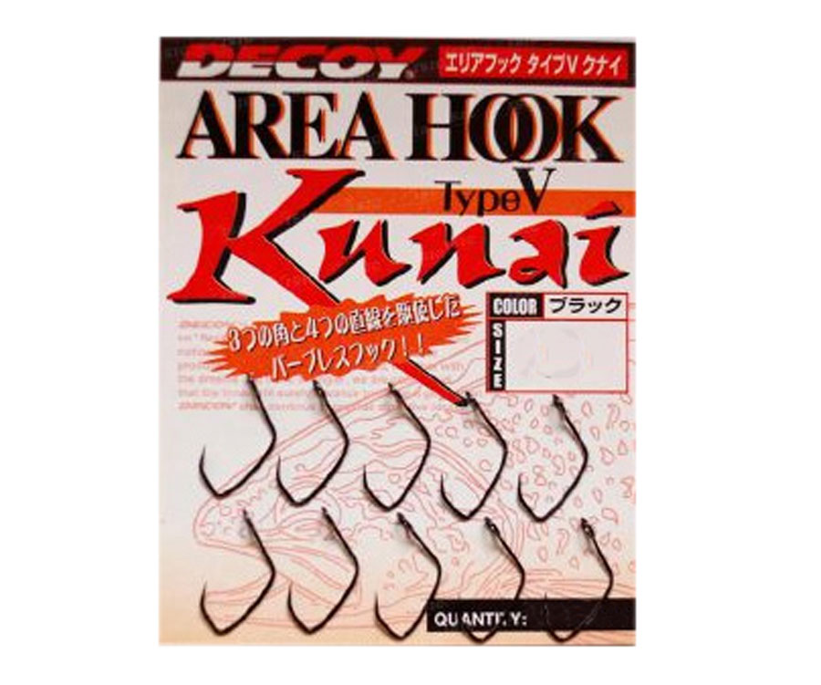 Гачки Decoy Area Hook V Kunai №4 10 шт.