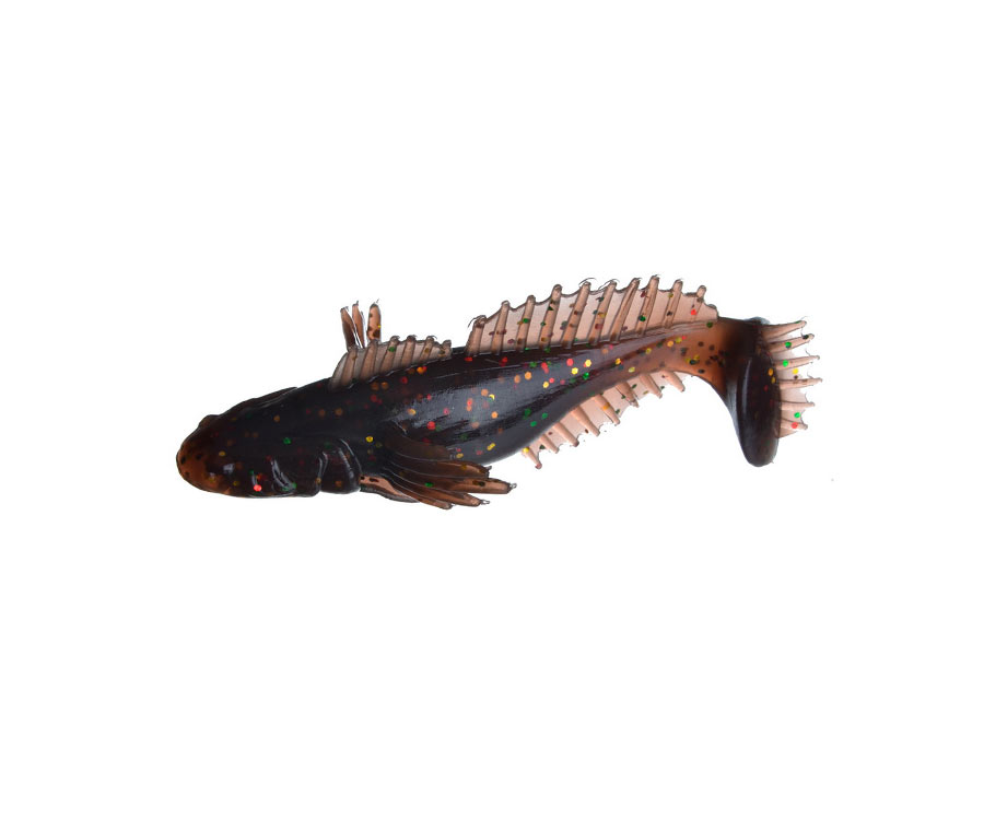 Виброхвост Flagman Bullfish 2.5" Brown flash