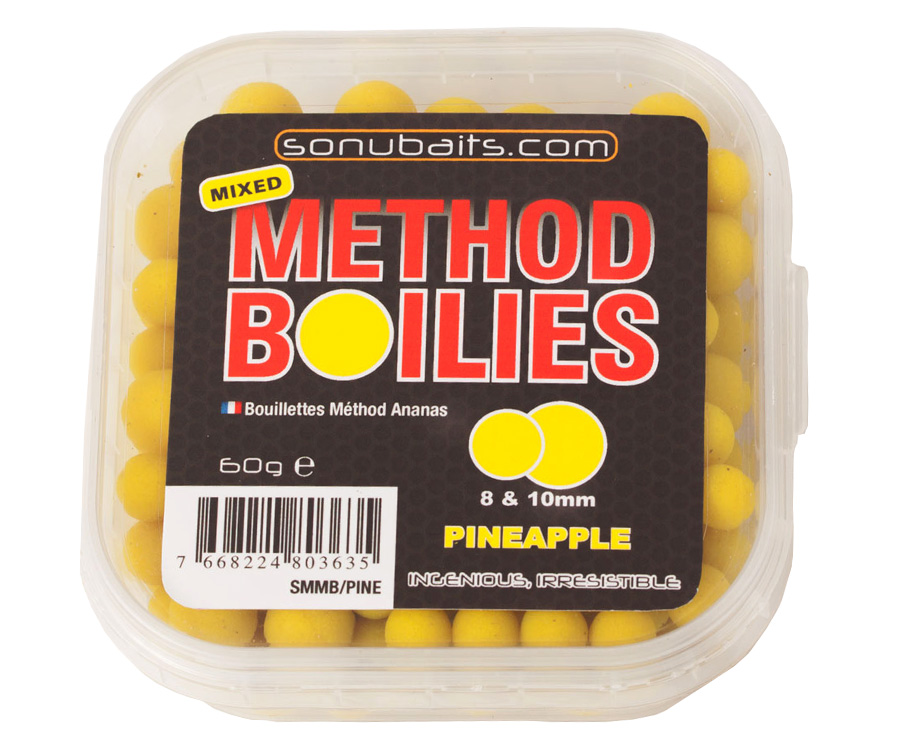 Бойлы Sonubaits Mixed Method Boilies Pineapple