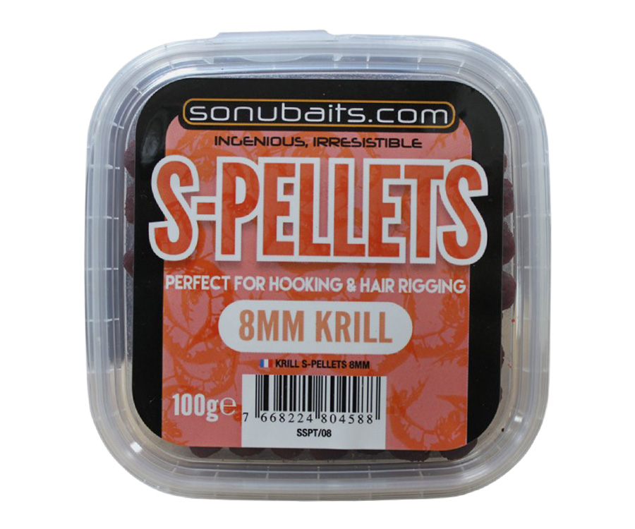 Пеллетс Sonubaits Krill S-pellet 8 мм