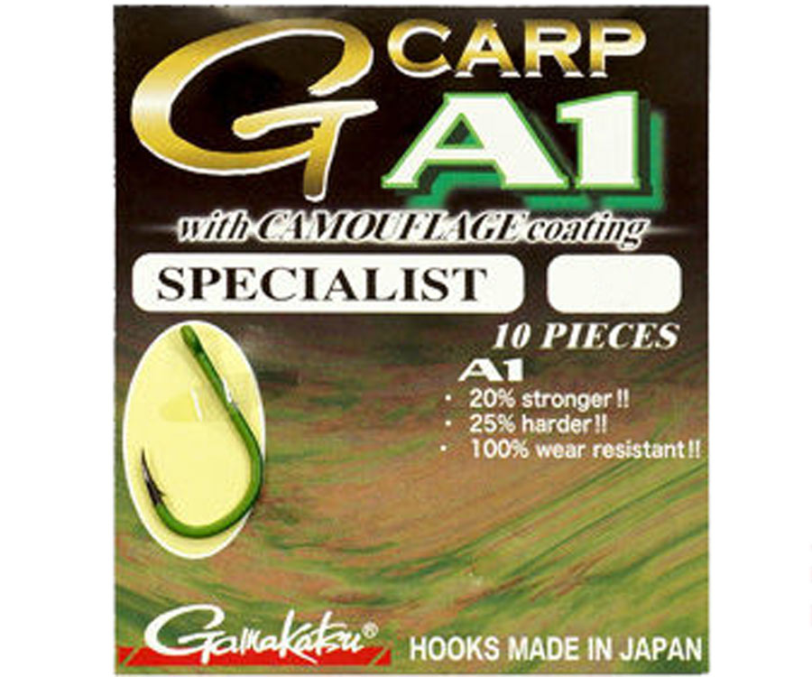 gamakatsu  Gamakatsu G-Carp A-1 Camougreen Specialist 1