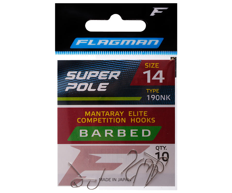 Гачок Flagman Super Pole Barbed №12