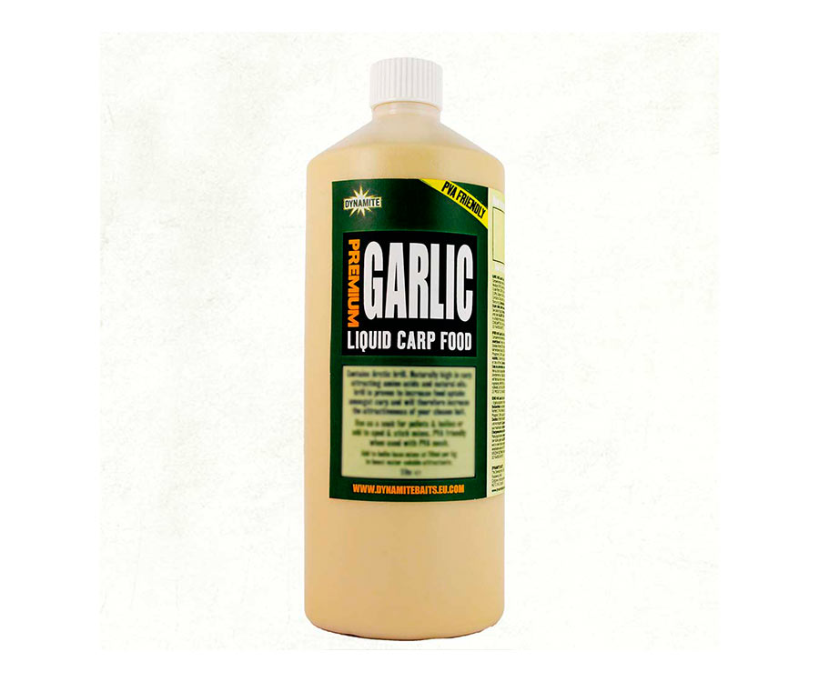 Ликвид Dynamite Baits Liquid Carp Food Garlic 1 л