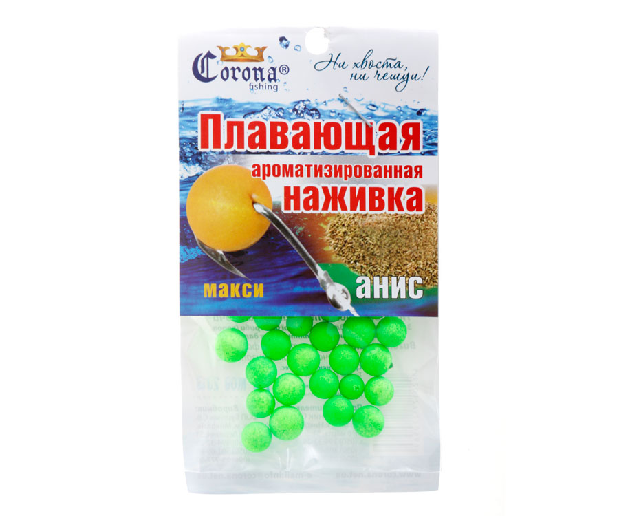 Пенопластовые шарики Corona fishing Анис (макси)