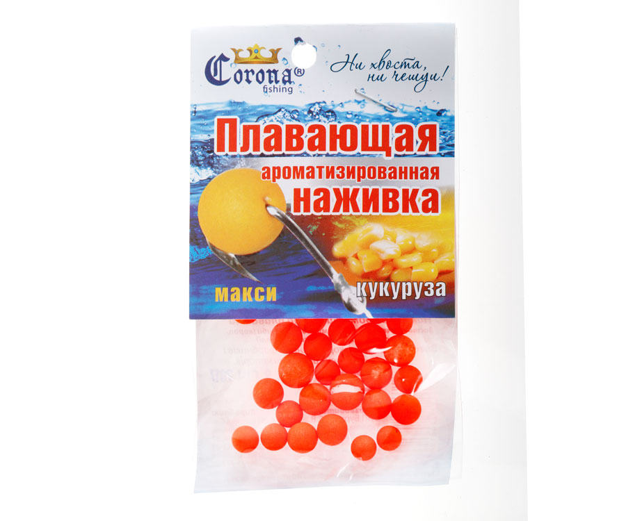 Пенопластовые шарики Corona fishing Кукуруза (макси)