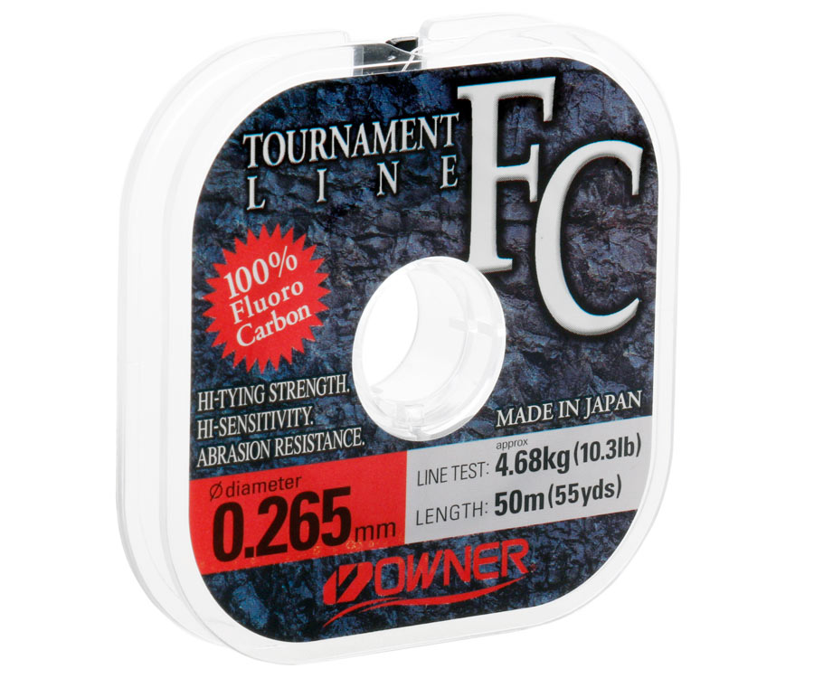 Леска Owner Tournament Line FC 50 м, 0,265 мм