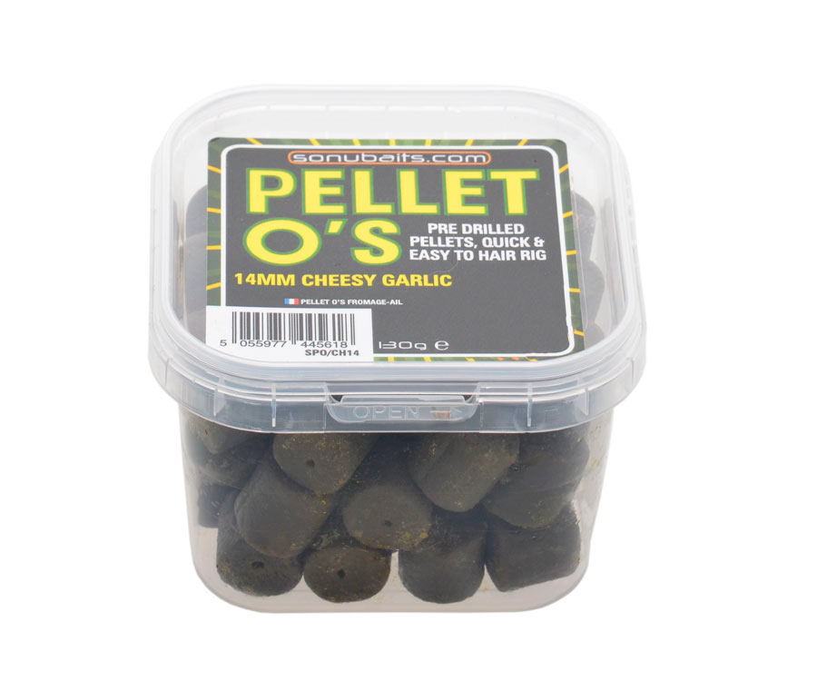 Пелетс Sonubaits Pellet O'S Cheesy Garlic 14 мм