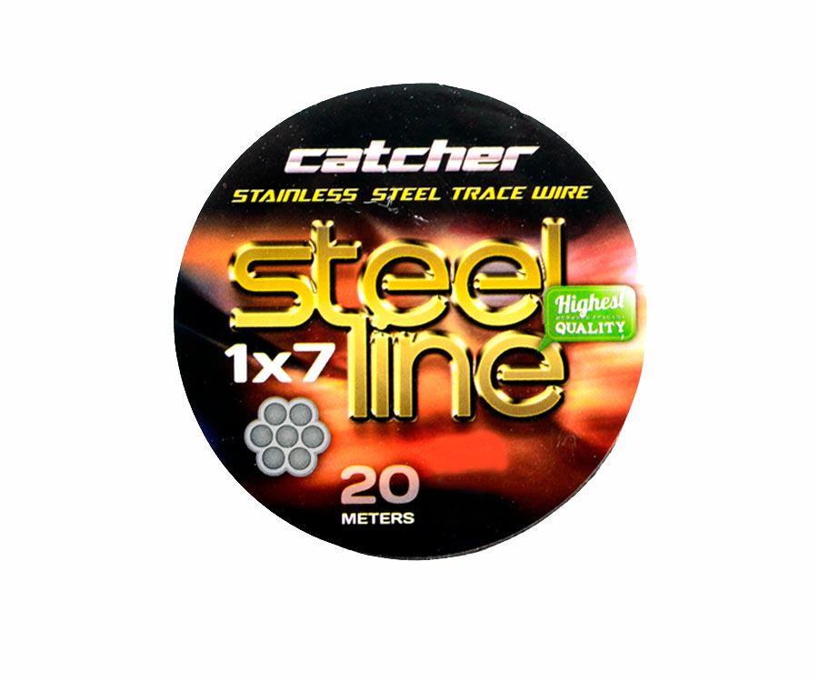 Поводковый материал Catcher Stainless Steel 1x7 0.33 мм