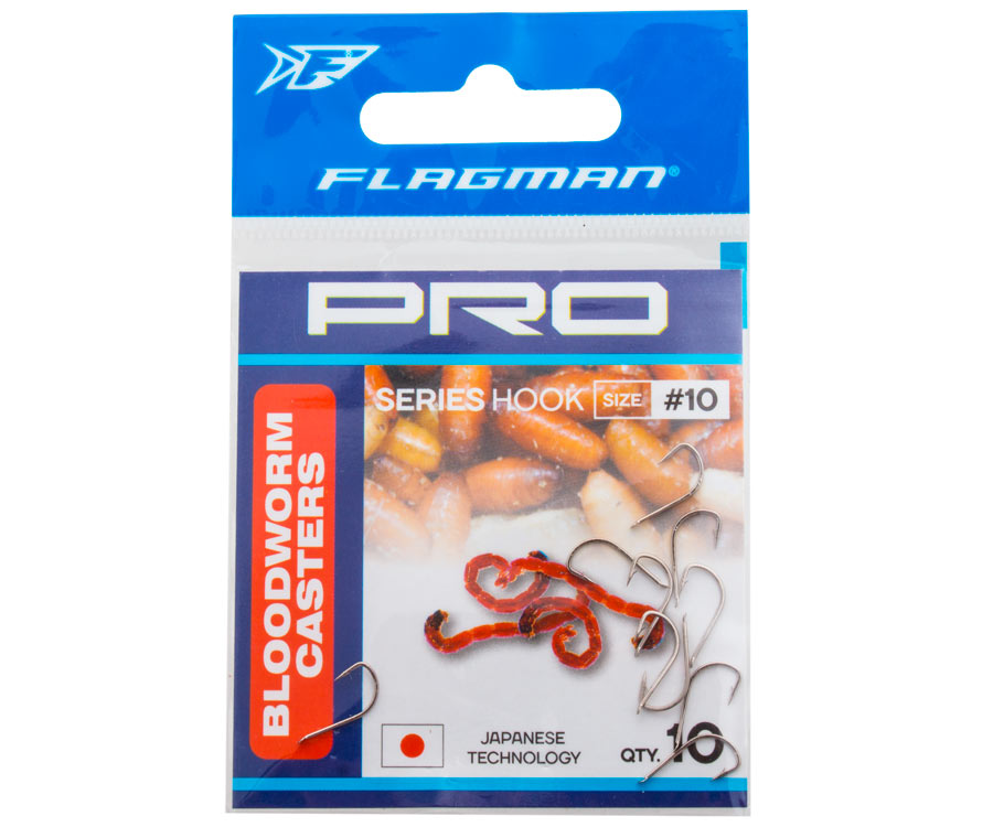 Крючки Flagman Bloodworm Caster Pro №14