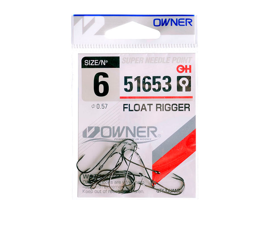 Крючки Owner Float Rigger 51653 №6