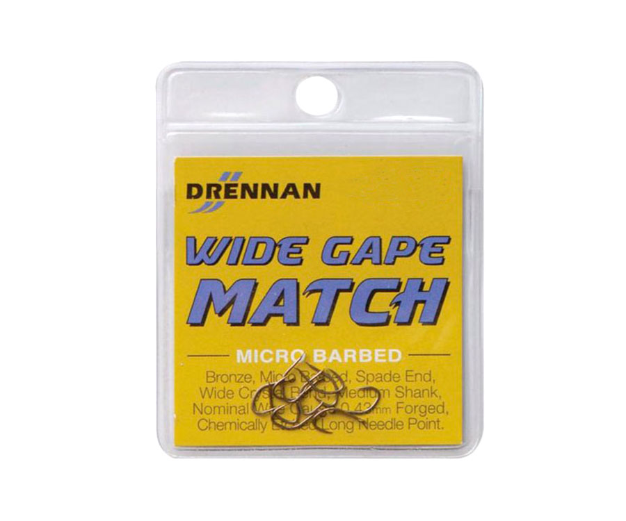Крючки Drennan Wide Gape Match №18