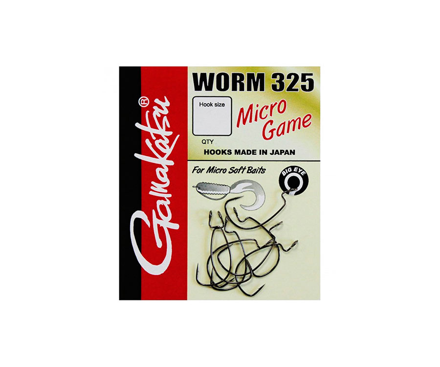 Крючок Gamakatsu Worm 325 Micro Game №6