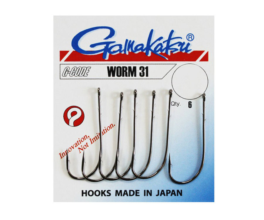 Гачок Gamakatsu Worm 31 №1