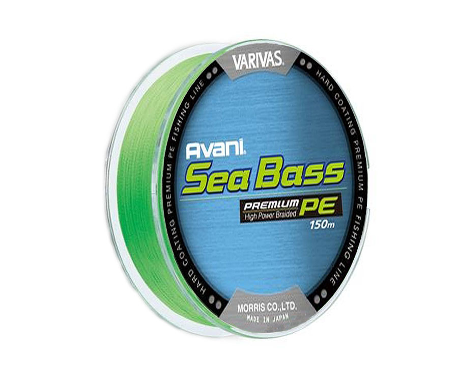 Шнур Varivas New Avani Sea Bass Premium PE Green 150м #1.2 20.9lb