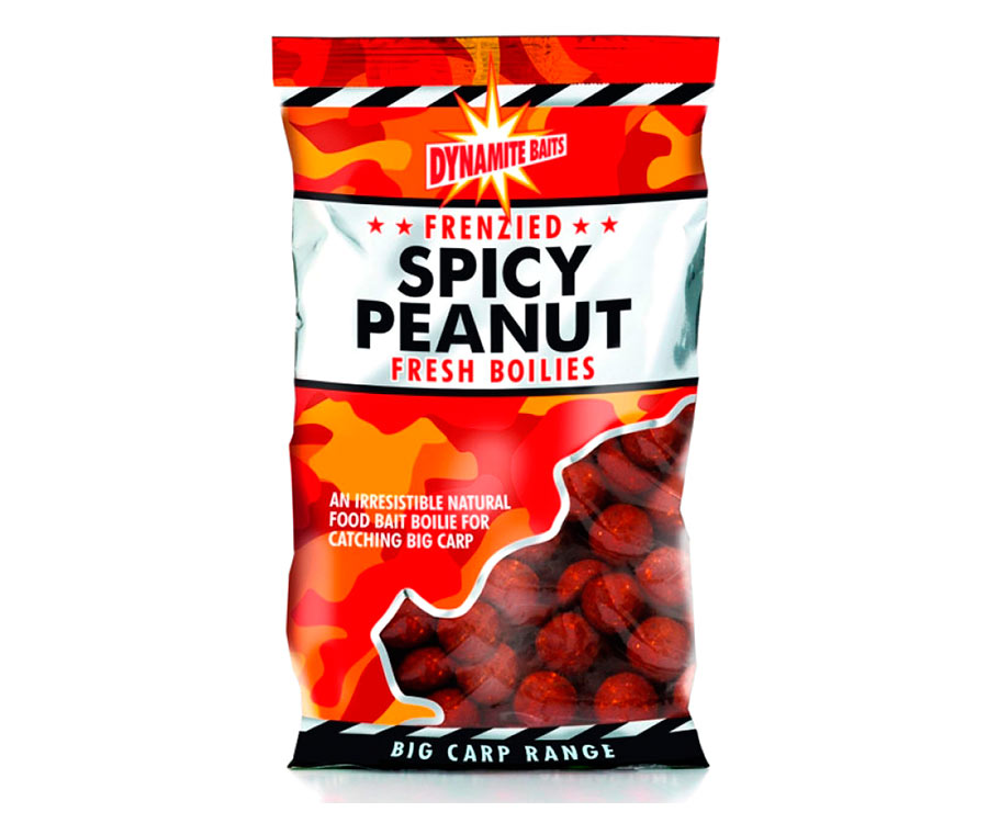 Бойлы Dynamite Baits Shelf Life Spicy Peanut 20 мм 1 кг