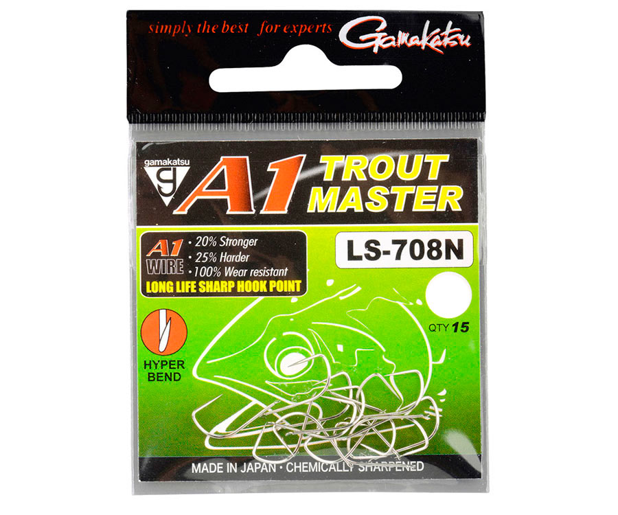 Гачки Gamakatsu A1 Trout Master LS-708N №6