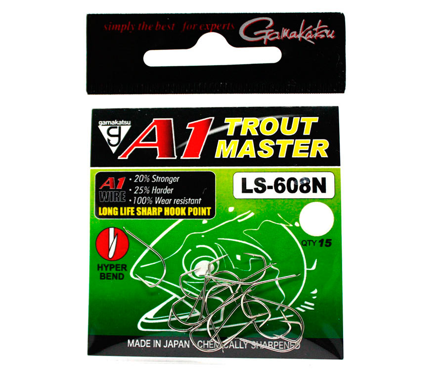 Гачки Gamakatsu A1 Trout Master LS-608N №8