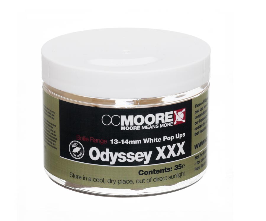 Бойли CC Moore Odyssey XXX White Pop-Ups 13-14 мм