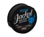 Поводковый материал в оплетке Kryston Jackal Semi-Stiff 20 м 30 lb Dark