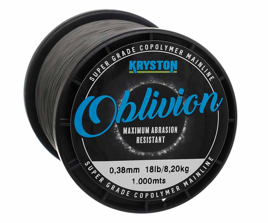 Леска Kryston Oblivion Super Grade Copolymer 1000м Matt Dark Silt  0.38мм