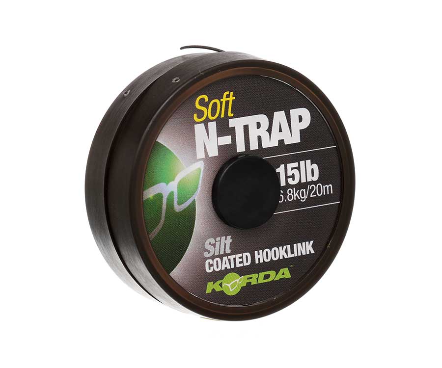 Поводковый материал Korda N-Trap Soft Silt 15lb 20 м
