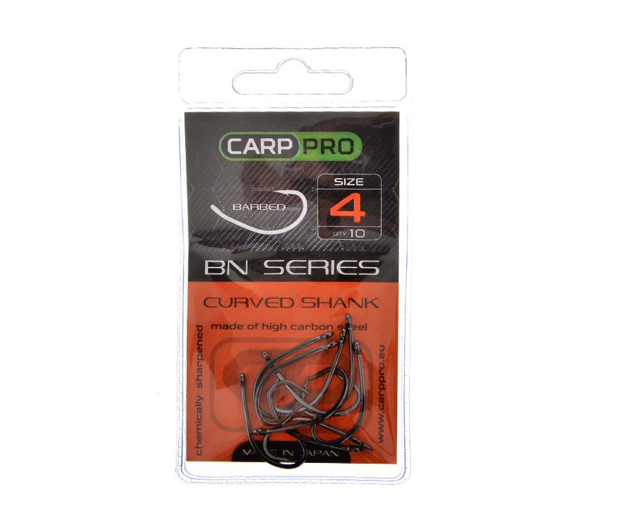 carp pro  Carp Pro Black Nickel Curved Shank 4