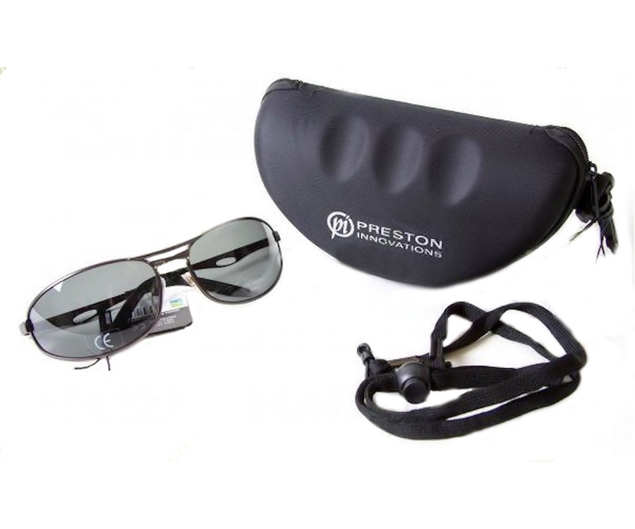 Поляризаційні окуляри Preston Classic Sunglasses Sleel - Grey Lens