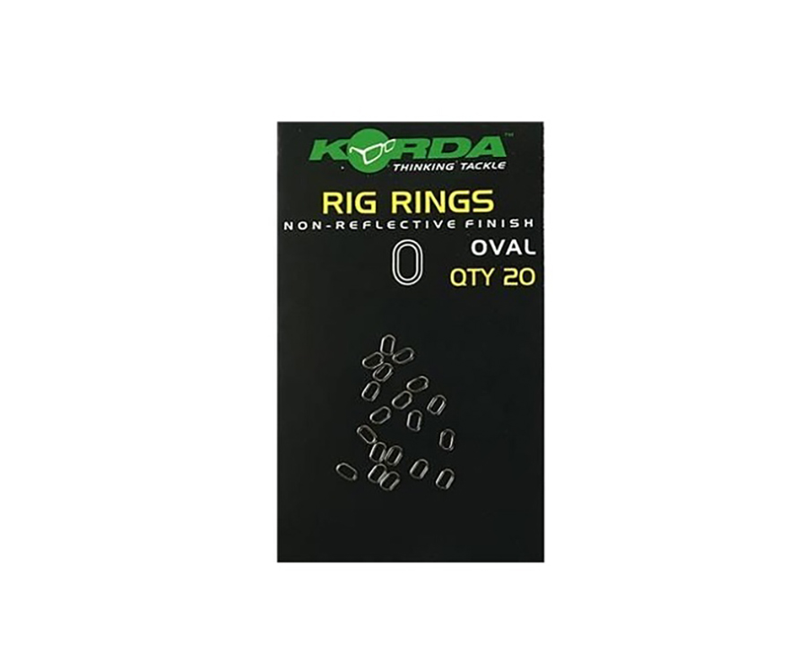 Кольца стальные для оснасток Korda Rig Ring Large Oval