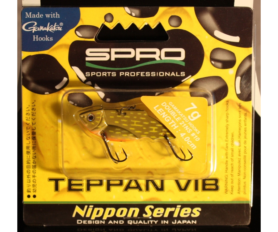 spro  Spro Teppan Vib 7  Size 010 Pike