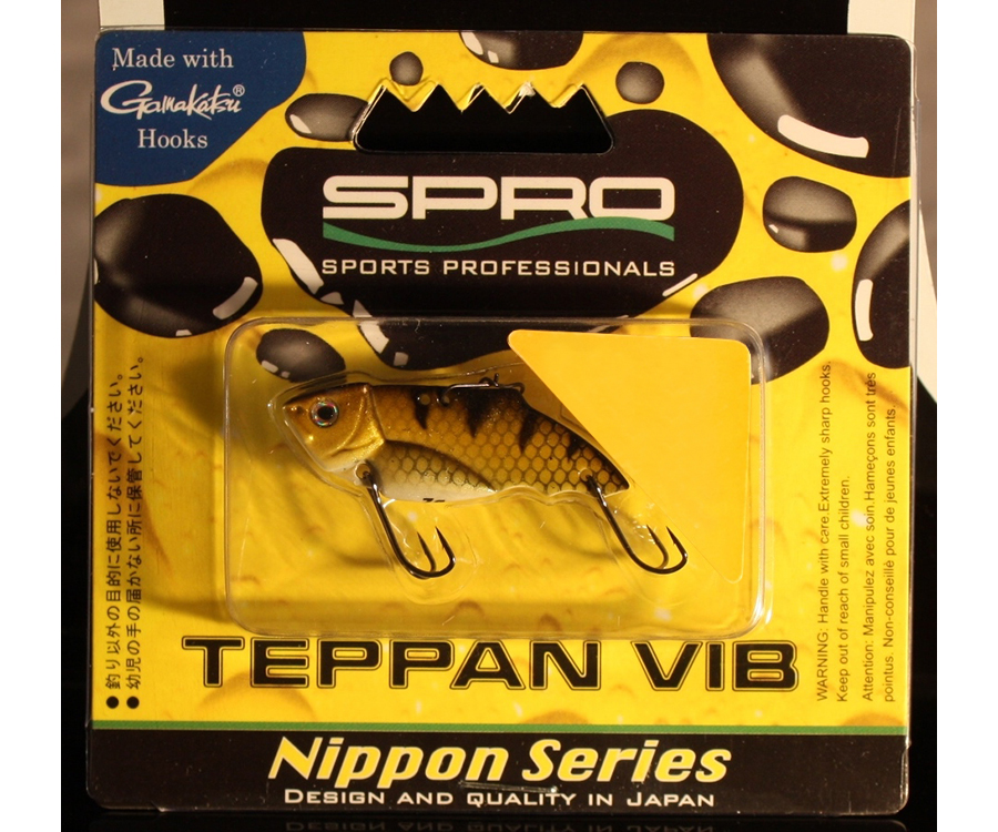 Блесна Spro Teppan Vib 10 г Size 008 Yellow Perch