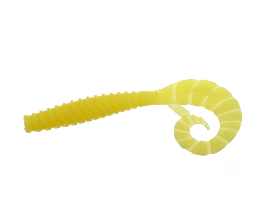 Твистер Flagman TT-Grub 3.0'' #127 Lime Chartreuse