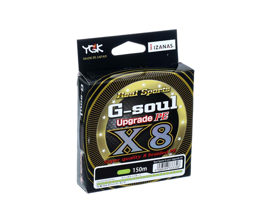ygk  YGK G-Soul X8 Upgrade 150 #0.8 16lb