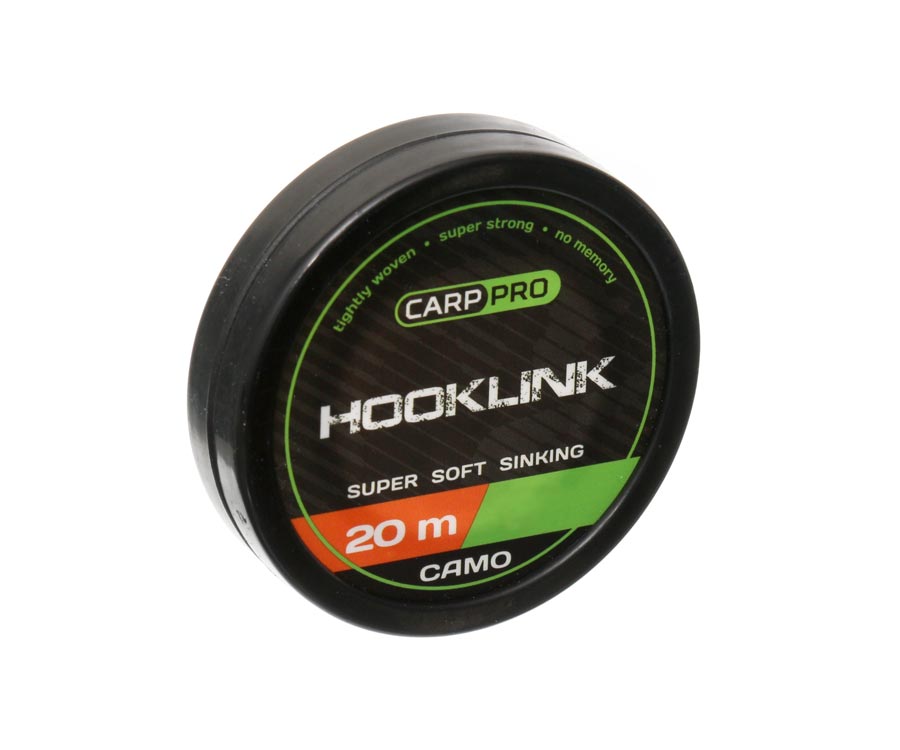 Поводковий матеріал Carp Pro Sinking Hooklink Camo 20м 25lb