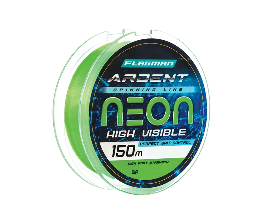 Леска Flagman Ardent Neon 150м 0.22мм