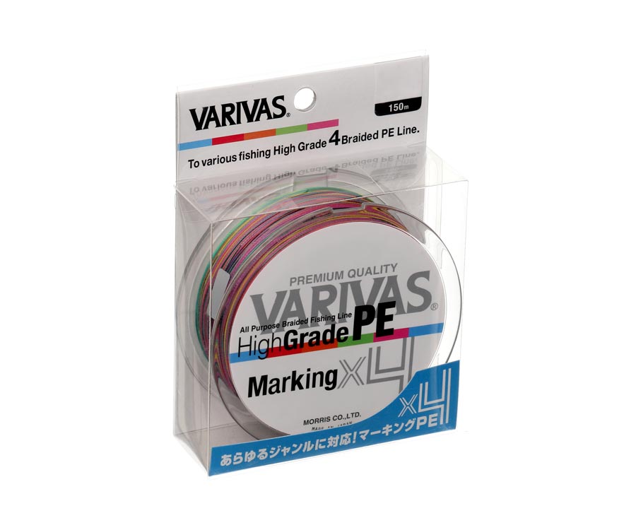 Шнур Varivas High Grade PE Marking X4 150м #1.5 0.205мм