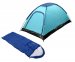 Набор Flagman Палатка Halt Mono + Спальный мешок Blue