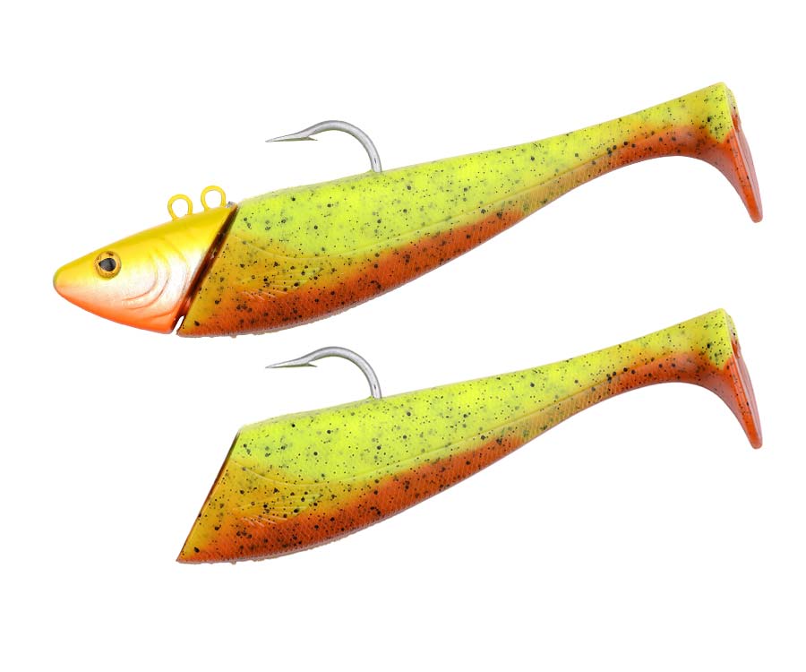 spro ³ SPRO Mega Jig Shad 24 470 Orange/Chartres