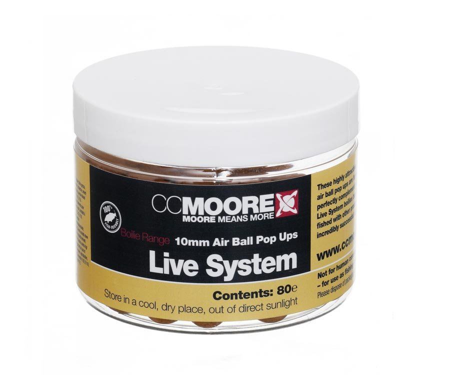 Бойлы CC Moore Live System Air Ball Pop-Ups 10мм New