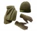 Комплект Carp Pro шапка + шарф + рукавички (фліс) S-M