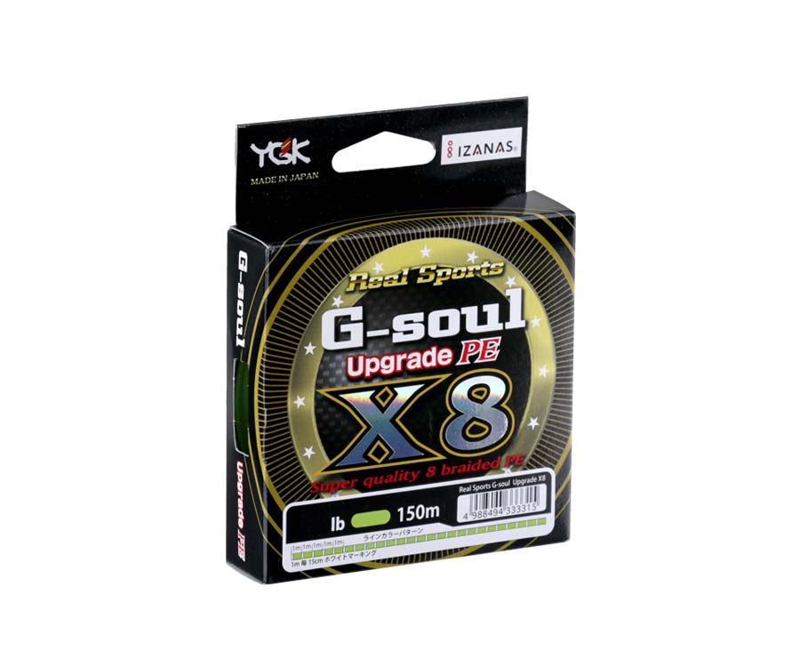 ygk  YGK G-Soul X8 Upgrade 150 #0.6 14lb