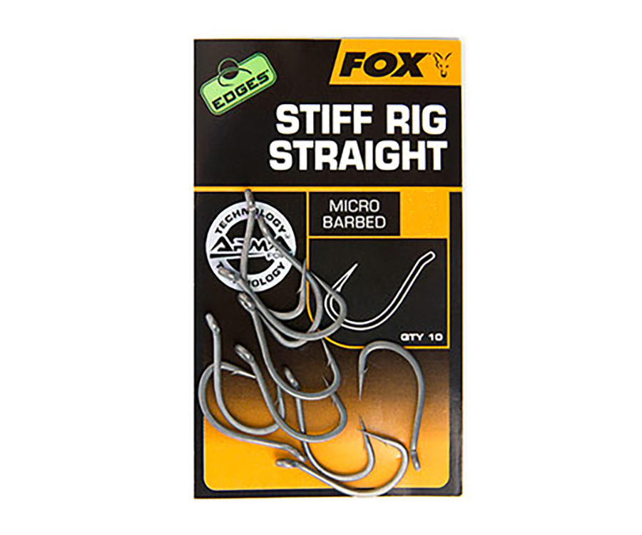 Крючки Fox Edges Armapoint Stiff Rig Straight №4