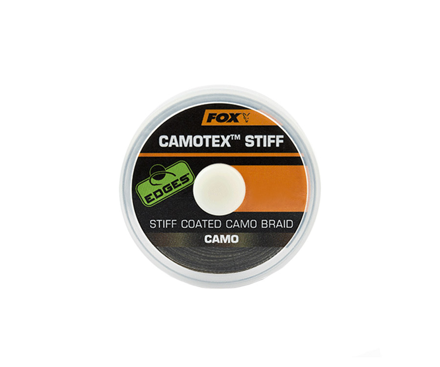 Поводковый материал в оплетке FOX Camotex Stiff 20lb