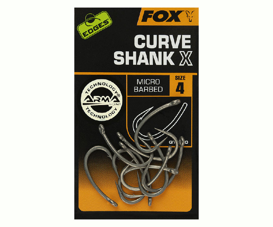  Гачки Fox Edges Curve Shank X №4