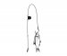 Сомове оснащення Black Cat Single Hook Rig with Rattle XL №8/0 1.2м
