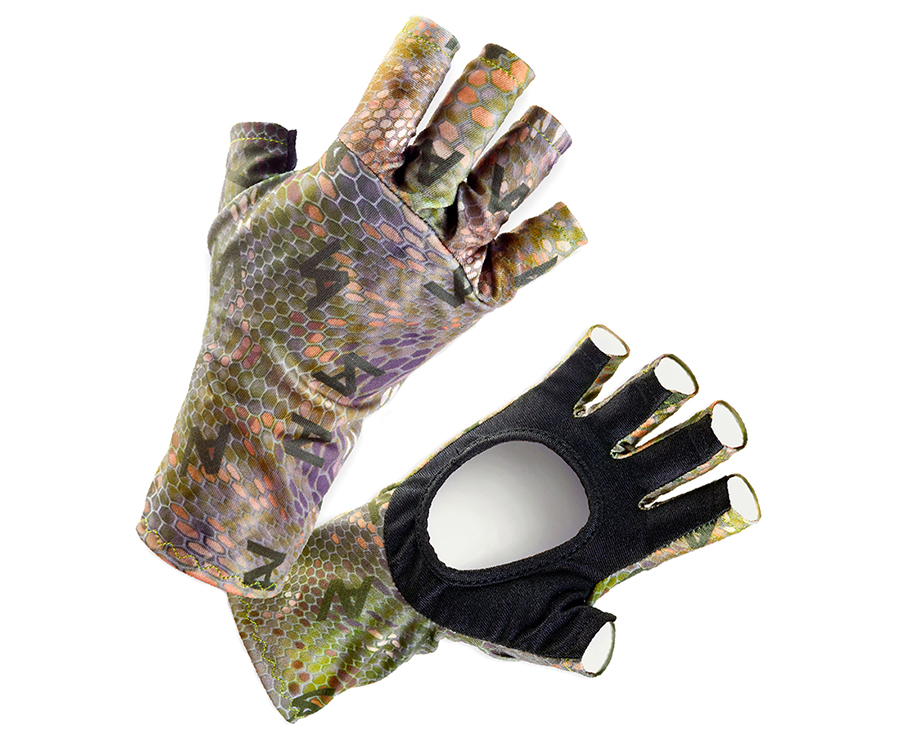 Солнцезащитные перчатки Veduta UV Gloves Reptile Skin Forest Camo S
