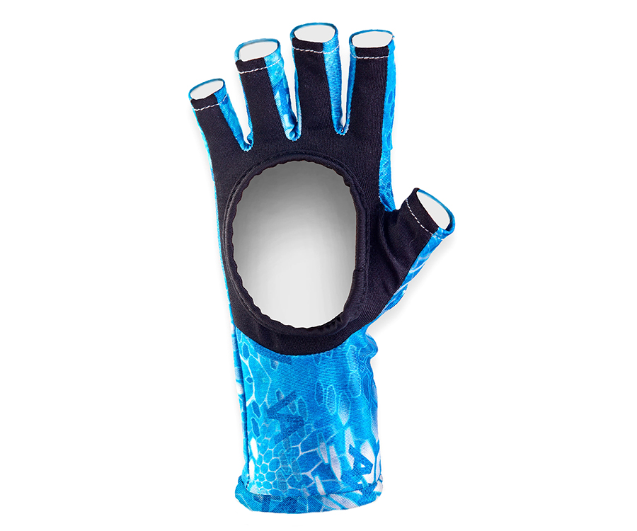 Солнцезащитные перчатки Veduta UV Gloves Reptile Skin Blue Water L