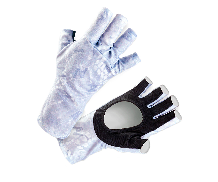 Солнцезащитные перчатки Veduta UV Gloves Reptile Skin Albino S